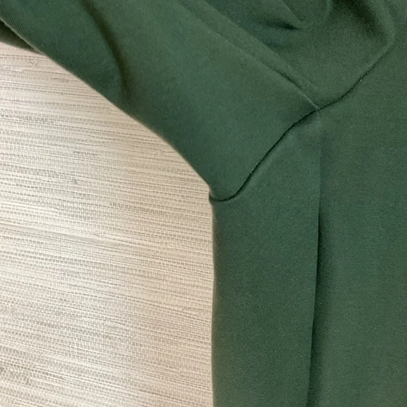 Derek Lam 10 Crosby Knit Front Seam Forest Green Jogger Pants Small - Picture 7 of 11